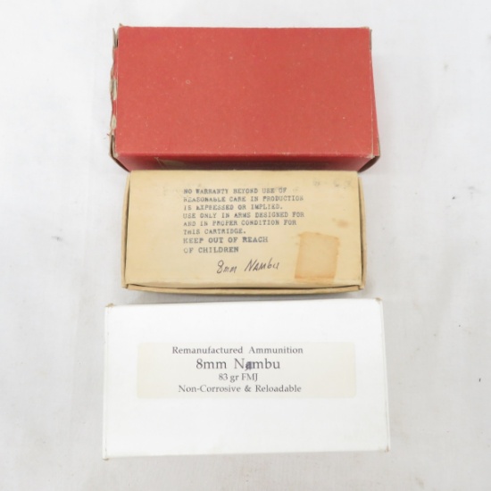 146 rounds assorted 8mm Nambu Reloads