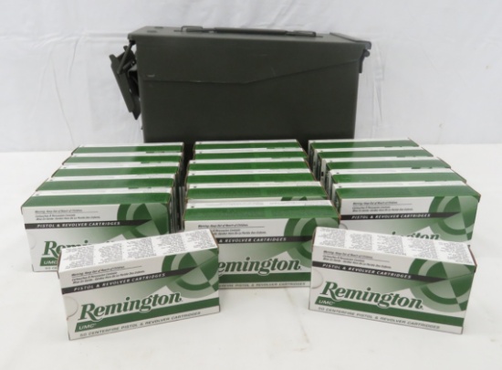 900 rounds Remington 9mm Luger 115 gr MC