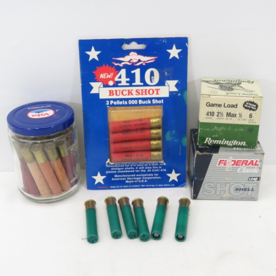 55+ rounds assorted .410 Shells