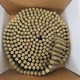 294 7.62mm NATO Blanks Brass Only on belt