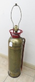 Ever-Ready Fire Extinguisher Converted to Lamp