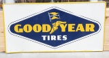 Goodyear Tires Sign- Metal 71x36