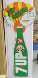 7 Up The Uncola Sign- Metal 29x71
