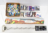 Metal Detector, Desert Storm cards & BB Gun Box