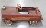 Vintage pedal Car- Fire Battalion No. 1