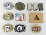 Belt Buckles and Lighters