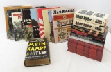 WWII Books- Mien Kampf, Adolph Hitler & Others