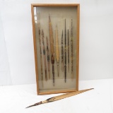 Native or African framed tools or weapons