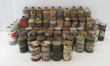 Cone top and other vintage beer cans