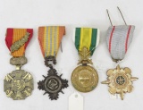 4 Vietnamese ARVN Medals