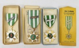 3 Republic of Vietnam Campaign Medals