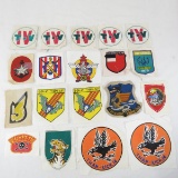 Vietnamese ARVN printed fabric patches