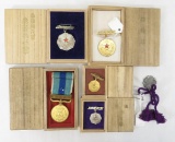 5 Japanese Ladies Patriotic Medals & Family Medal