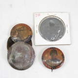 Patton & MacArthur pins & Air Corps Medallion