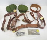 Chinese Military hats, belts & More