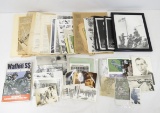 Military ephemera- photos, map, booklets & more
