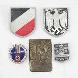 5 WWII German Tinnies