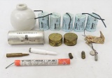 Ceramic Hand Grenade, Smoke Candles & More