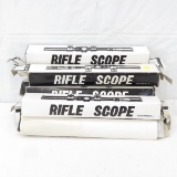 9 ADCO 4x15 Rifle Scopes in Boxes