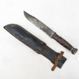USN MK II KA-BAR Fighting Knife and scabbard