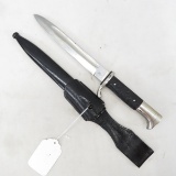 WWII Tiger Solingen Bayonet, Scabbard & Frog