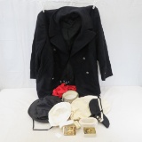 US Navy Coat, Caps and Gear
