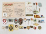 Russian Passport & Eastern Block Badges