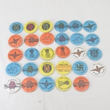 Vintage military collector/dealer pinbacks