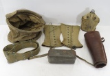 US Military Field Gear & WWI cavalry canteen