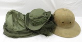 Pith Helmet, Helmet Screen & Jungle Hat