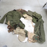 WWII Eisenhower and other uniform components