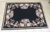 Wool Needlepoint Rug 5'x6' 10