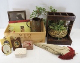 Copper Pitcher, frames and Decor items