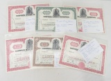 18 Vintage Copper Range Company Stock certs
