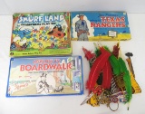 Vintage Board Games and Costume pieces