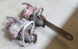 2 Vintage Mall Tool Co Gas Engine Chainsaws
