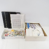 Stamp Collection, Misc Used US & Foreign Stamps