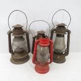 4 Assorted Lanterns