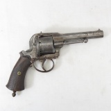 Antique Lefaucheux Pin fire Hammerless Revolver