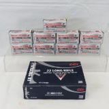 750 Rounds .22 LR Copper Plated Round Nose 40gr