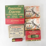 40+ Rds mixed 20 GA in Vintage Boxes