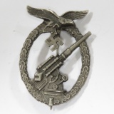 WWII German Luftwaffe Flak (Anti-Aircraft) Badge