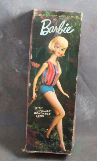 1964 Barbie Bendable Teenage Model - Box Only