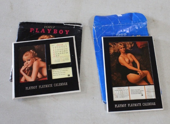 1967 & 1969 Playboy Desk Calendars