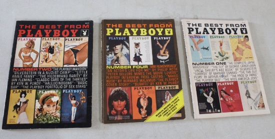 3 The Best From Playboy Magazines #s 1, 2 & 4