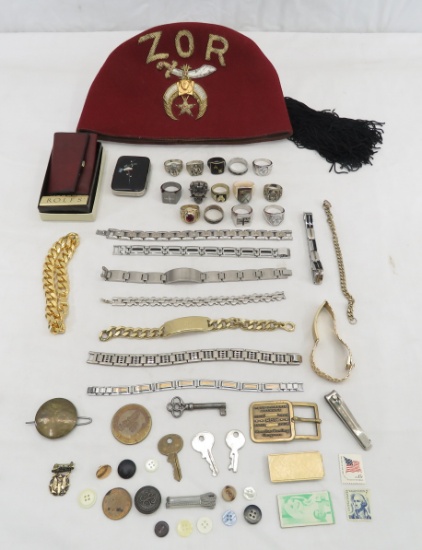 ZOR Shriner's Fez hat & Men's Accessories