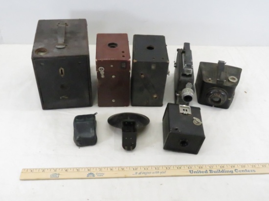 Vintage Box cameras, The Arrow, Brownie