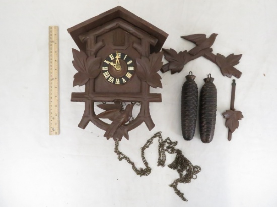 German Welby 8 day cuckoo clock
