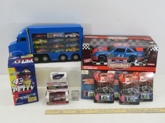NASCAR Diecast in Packages and Carrier