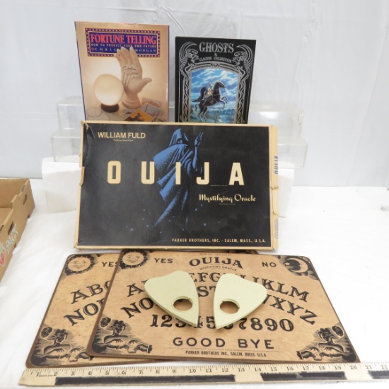 1930's Ouija boards & books